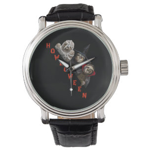 Montre Graphique de jonction de jonction d'Halloween sur 