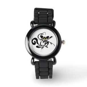 Montre Graphique original - AYE-AYE - madagascar - primat