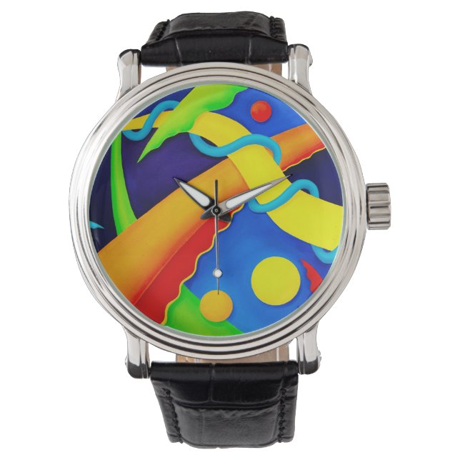 Montre Gras, Wristwatch Abstrait (devant)