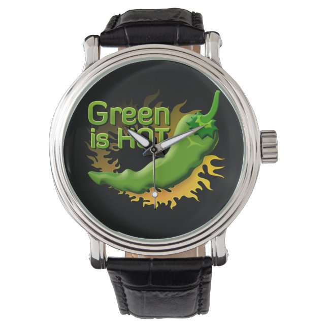 Montre Green is HOT (devant)