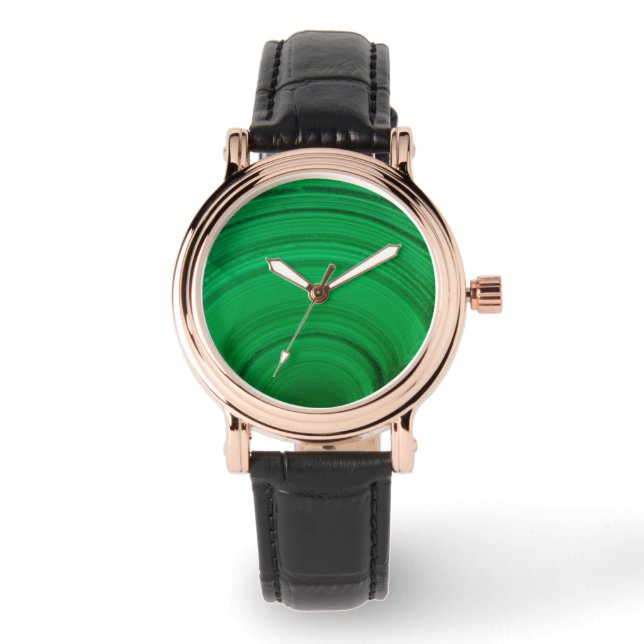 Montre Green Malachite (Recto)