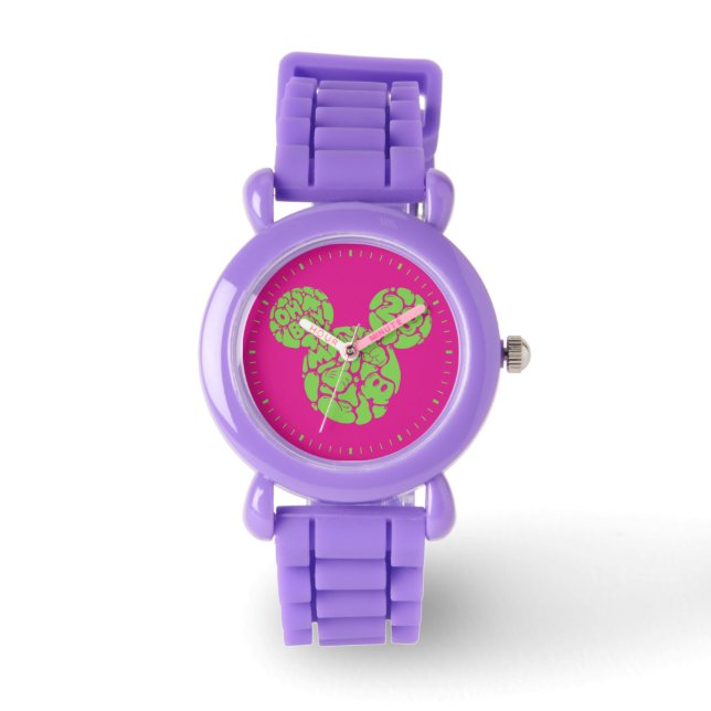Montre Green Mickey Mouse Liquid Icon (Recto)