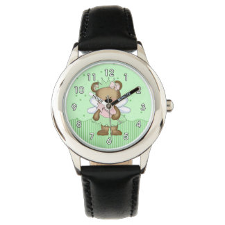 Montre Green Teddy Bear Fairy