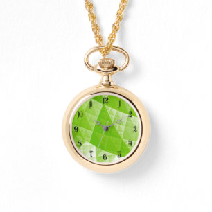 Montre Greenery abstract pattern