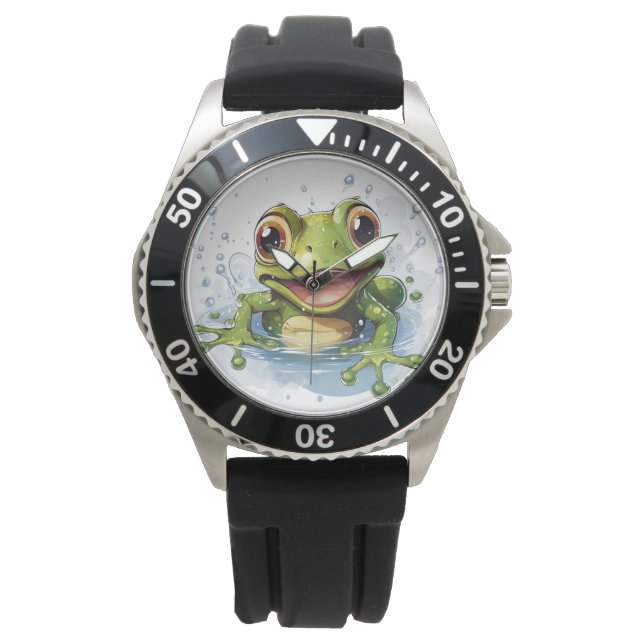 Montre Grenouille drôle (devant)