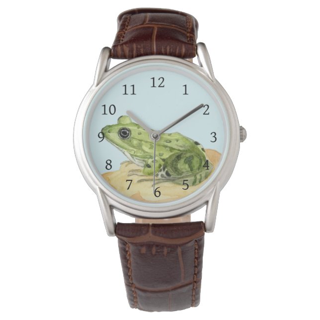 Montre Grenouille verte (devant)
