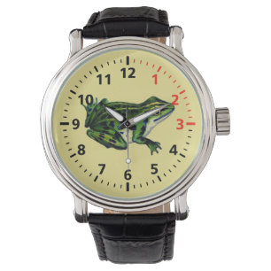 Montre Grenouille verte