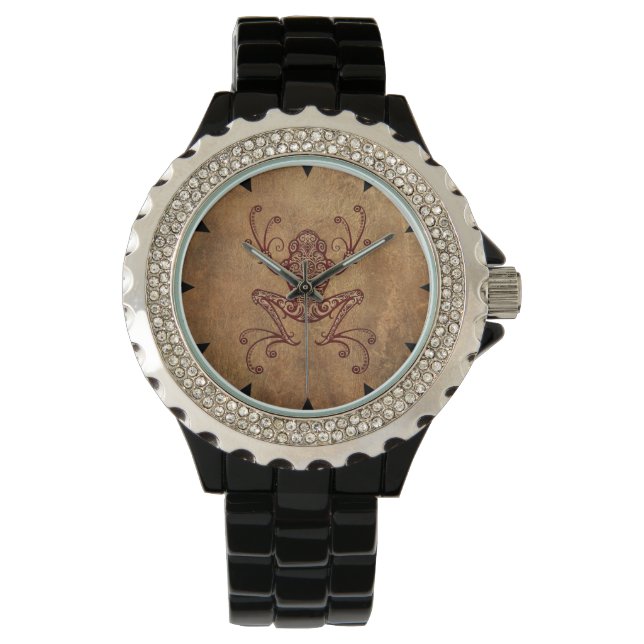 Montre Grenouille Vintage complexe (devant)