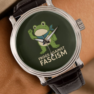 Montre Grenouilles Contre le Fascisme Manifestation de Gr