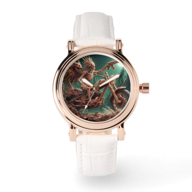 Montre Grimbone et Skulldust, monté leur grand hélico (Recto)