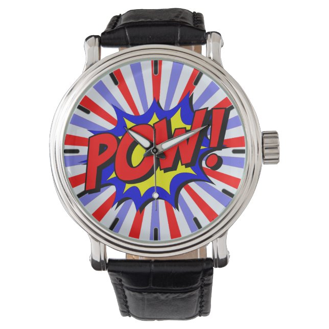 Montre Gros Bande dessinée ! Pop art (devant)