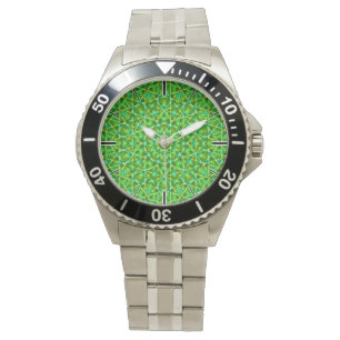Montre Grünes Netz Kaleidoscope/Green Kaleidoscope Net