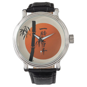 Montre Guerrier sans matchs Kanji