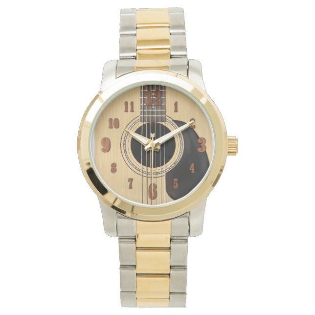 Montre Guitare acoustique (devant)