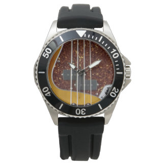 Montre guitare basse électrique