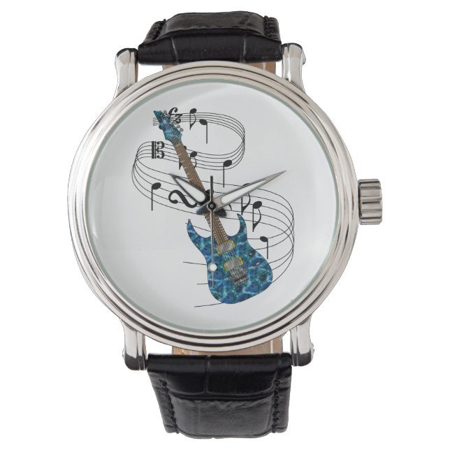 Montre Guitare électrique (devant)