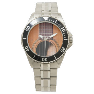 Montre Guitare rustique