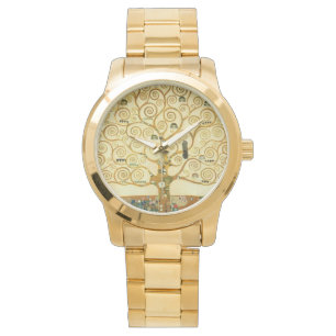 Montre Gustav Klimt L'Arbre De Vie Art Nouveau Vintage