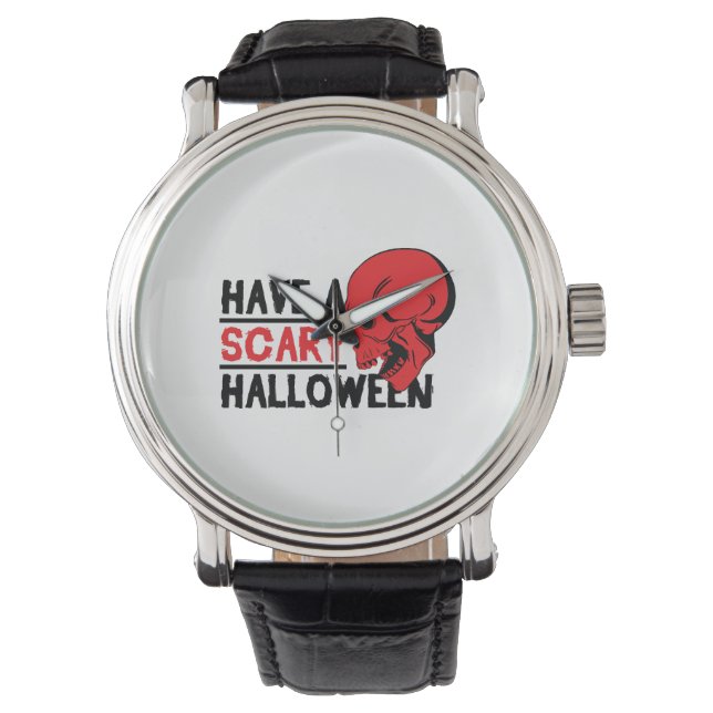 Montre Halloween - Avoir un halloween effrayant (devant)