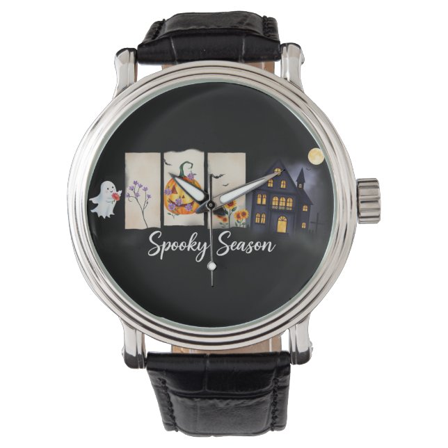 Montre Halloween de la saison éffrayante (devant)