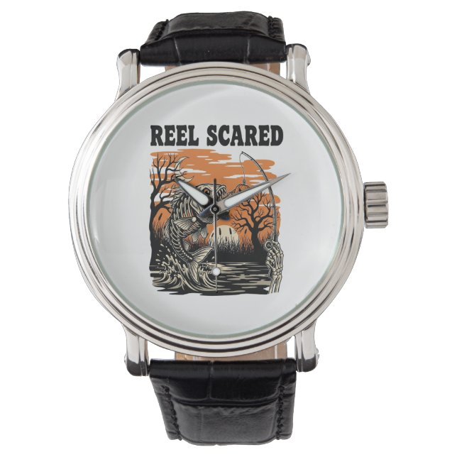Montre Halloween de pêche aux jeunes (devant)
