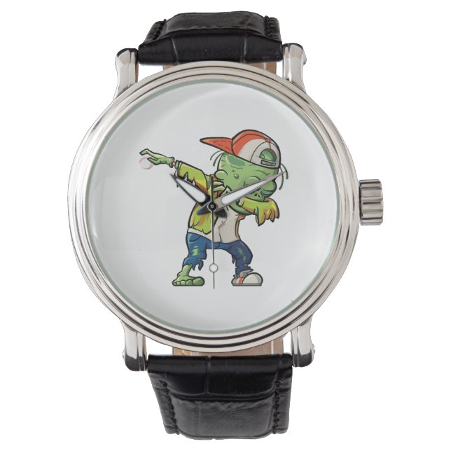 Montre Halloween design pour les amateurs de baseball (devant)