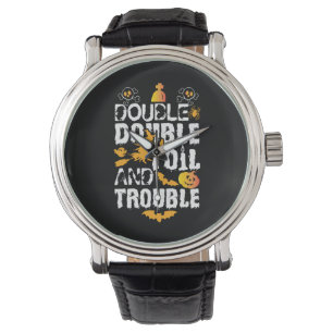 Montre Halloween Double Huile Et Problème Anniversaire
