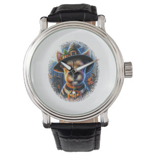 Montre Halloween du chien Terrier