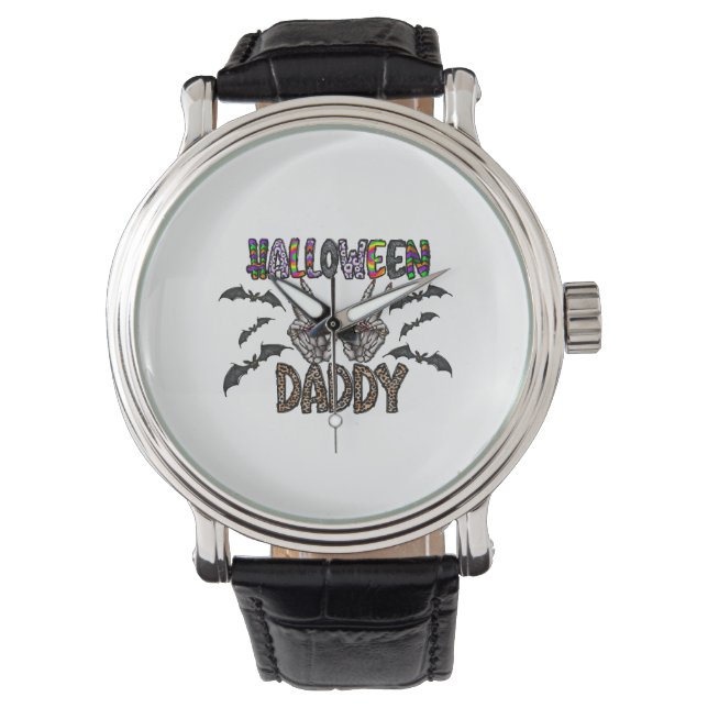 Montre Halloween papa (devant)