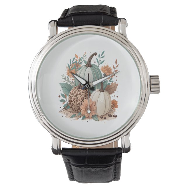 Montre Halloween pour enfants citrouilles (devant)