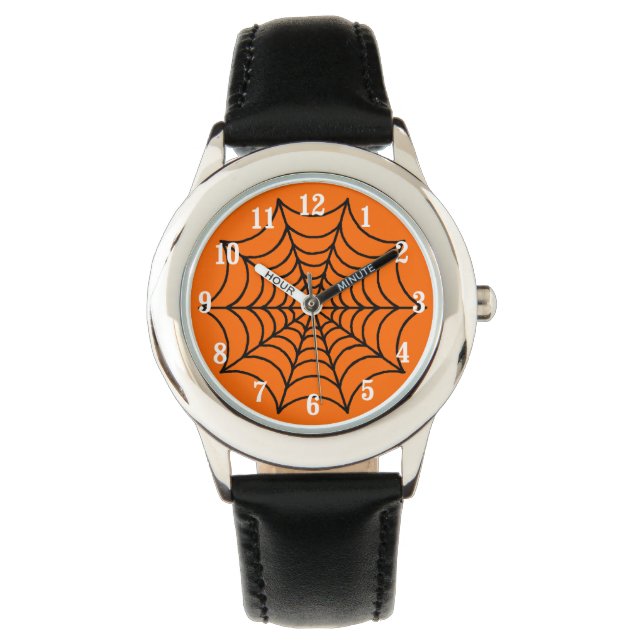 Montre Halloween Spider Web (devant)