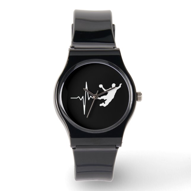 Montre Handball - Handball Player Heartbeat (Recto)