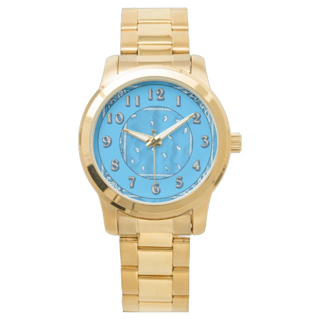 Montre Hanky Bleu (devant)