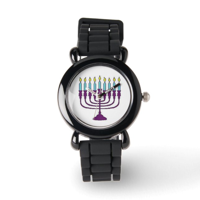 Montre Hanoukka Menorah (Recto)