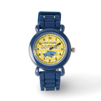 Montre Hanukkah Latke Shark Watch Personalize