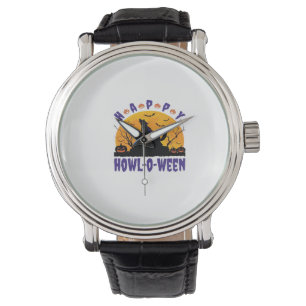 Montre Happy Howl O Ween Hurlement Halloween Chien Essent