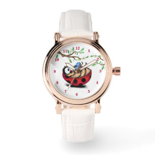 Montre Happy Little Ladybug avec téléphone - Dessin drôle
