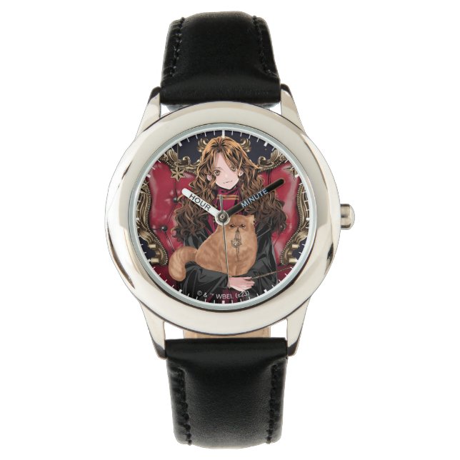 Montre HARRY POTTER™ | Anime Hermione Granger assis (devant)