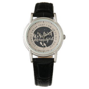 Montre Harry Potter   Marauder's Map Charms Typographie