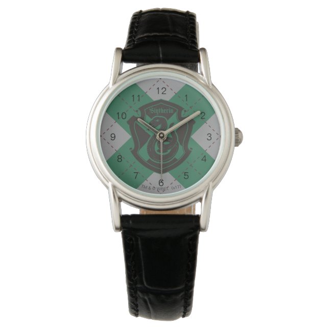 Montre Harry Potter | Slytherin House Pride Crest (devant)