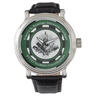 Montre Harry S. Truman Masonic Lodge #1727 Wristwatch