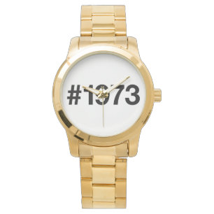 Montre Hashtag 1973 Anniversaire de 52 ans