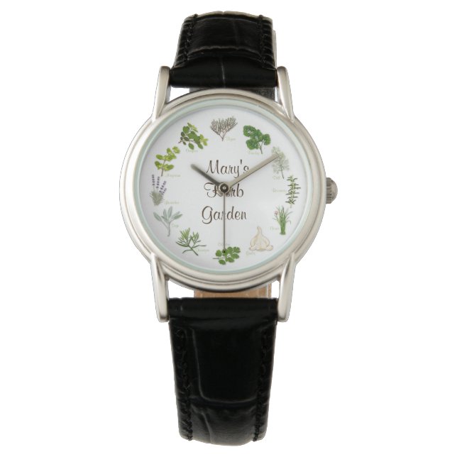 Montre Herbe Garden Thyme Watch (devant)