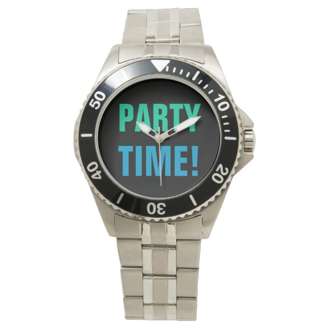 MONTRE HEURE DE LA FÊTE ! (devant)