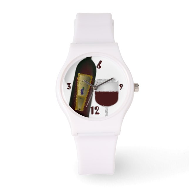 Montre Heure du vin rouge (Recto)