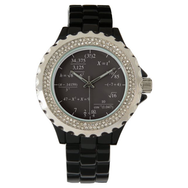 Montre Heure mathématique (devant)