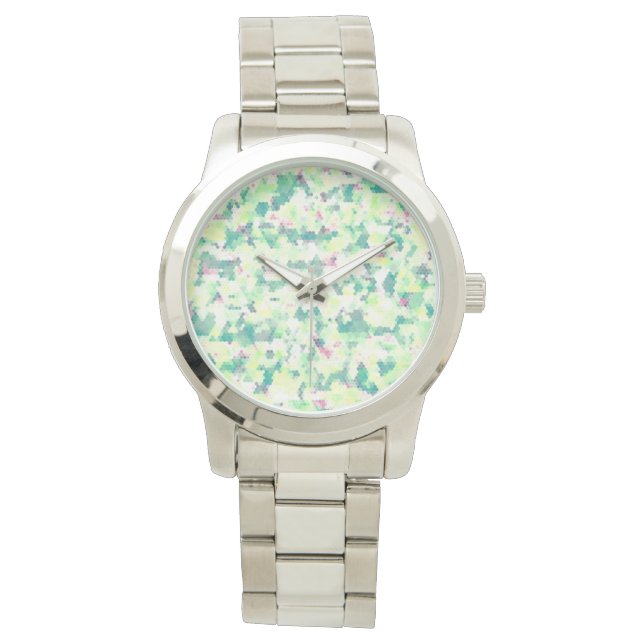 Montre Hexagon lumineux (devant)