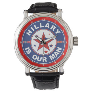 Montre Hillary Clinton -montre-bracelet