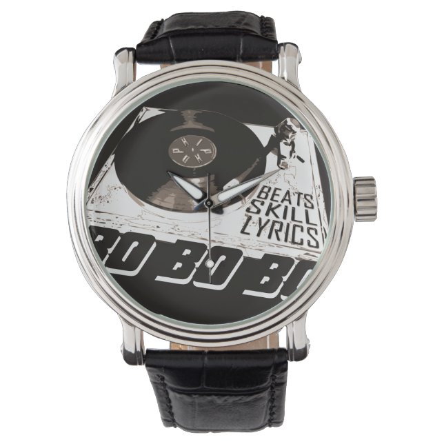 MONTRE HIP HOP BATTRE COMPÉTENCE LYRICS JOUEUR D'ENREGIST (devant)