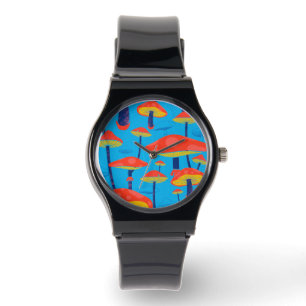 Montre Hippie Dreamy Retro Vibe Enchanter Champignons
